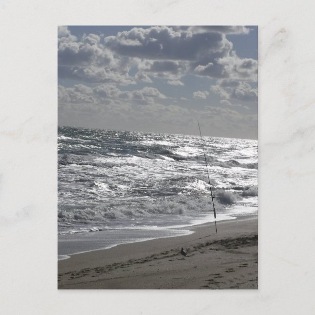 Strände und Träume der Fischerei Postkarte (Vorderseite)