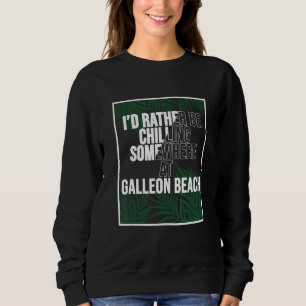 Strände von Antigua und Barbuda Galleon Beach Sweatshirt
