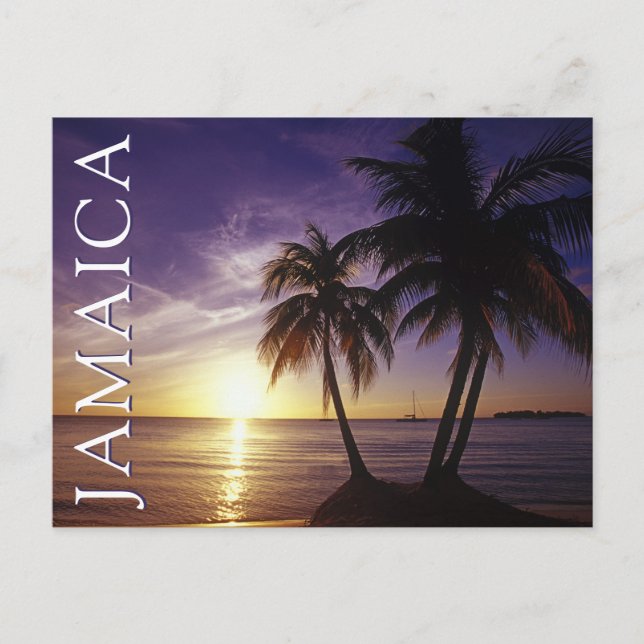Strände von Negril Jamaica Postkarte (Vorderseite)