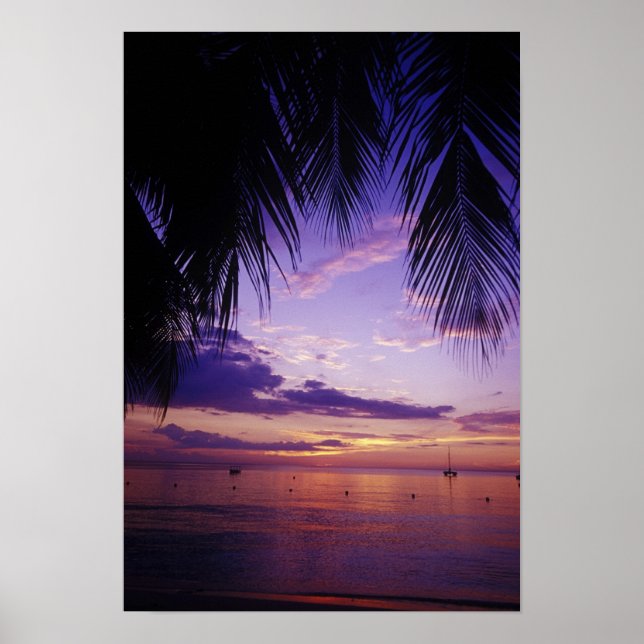 Strände von Negril, Jamaika 2 Poster (Vorne)