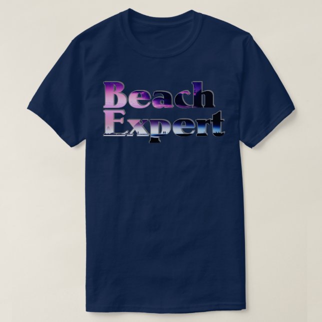 Strandexperte T-Shirt (Design vorne)