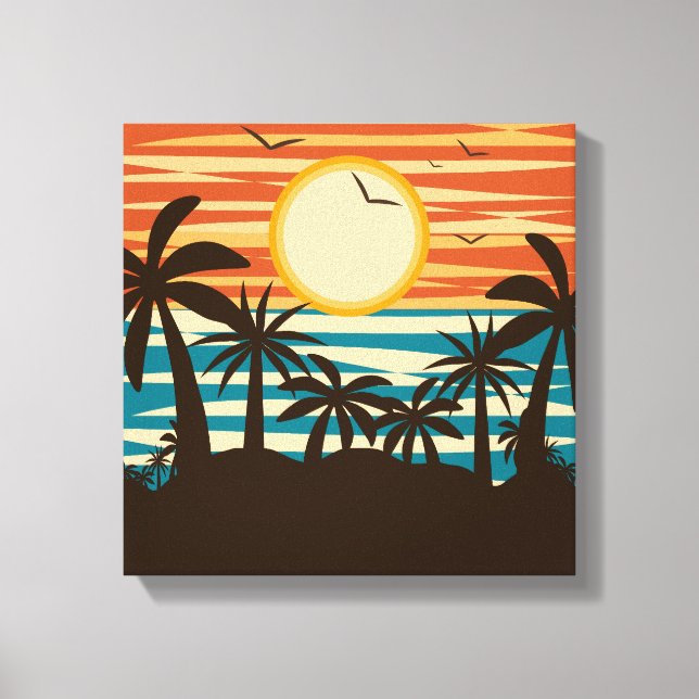 STRANDFAHRT LEINWANDDRUCK (Vorderseite)