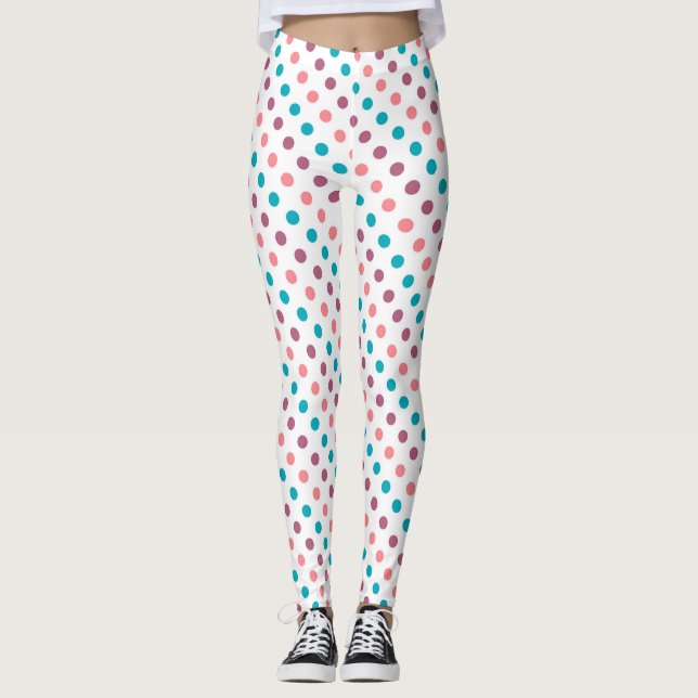 Strandfarbe Leggings (Vorderseite)