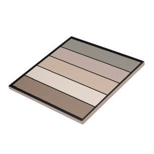 Strandfarben auf Aquarellpapier Fliese