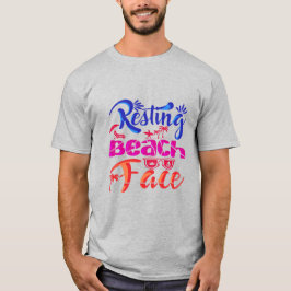 Strandfläche T-Shirt