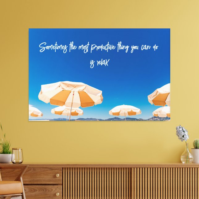 Strandfotografie-Dekoration mit Reiseangebot Leinwanddruck (Insitu (Wohnzimmer))