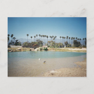 Strandfront Postkarte