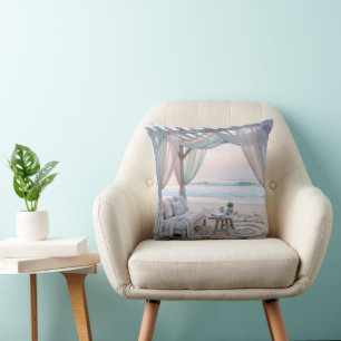 Strandgazebo mit Couch Kissen