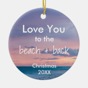 Strandgepflegtes Ornament mit Angebot