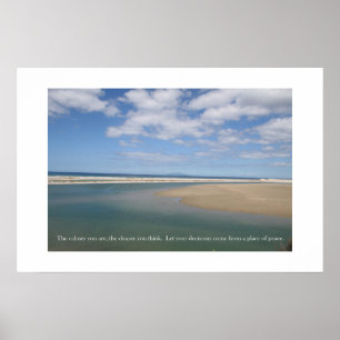 Strandglück - mit sanfter Erinnerung Poster