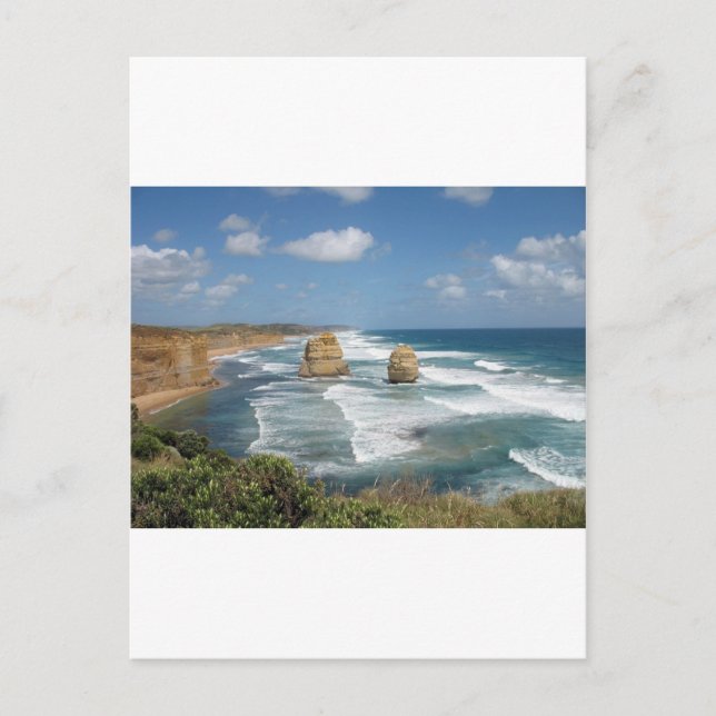 Strandglühen Postkarte (Vorderseite)