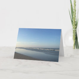 Strandgrußkarten Karte