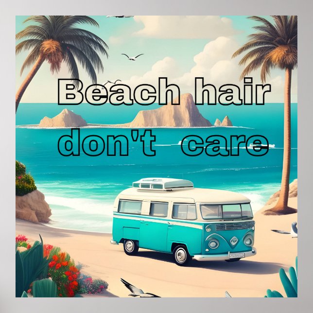 Strandhaare, egal. poster (Vorne)