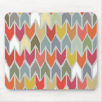 Strandhaus ikat Zickzack