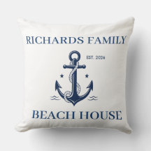 Strandhaus personalisierter Familienname