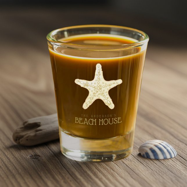 Strandhaus Starfish Gold ID623 Schnapsglas (Von Creator hochgeladen)