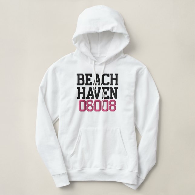 STRANDHAVEN  BESTICKTER HOODIE (Design vorne)