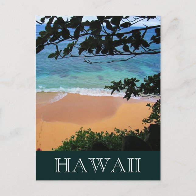Strandhawaii Postkarte (Vorderseite)