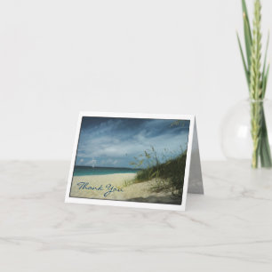 Strandhochzeit Dankeskarten Dankeskarte