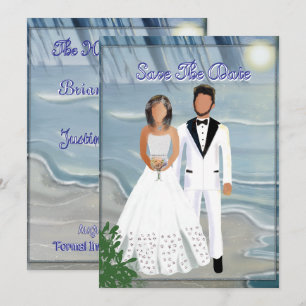Strandhochzeit Flitterwochen Save The Date
