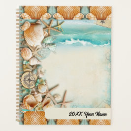 Strandhochzeit Muscheln Planer