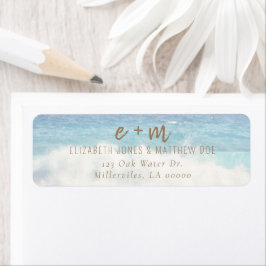 Strandhochzeits-Einladung Meer/Hochzeit am Meer