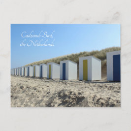 Strandhütten, Cadzand-Bad, Niederlande Postkarte