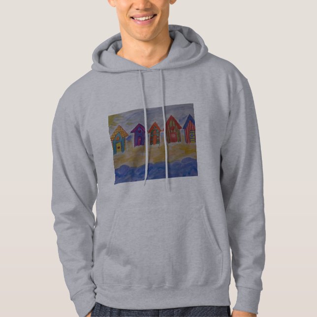 Strandhütten Hoodie (Vorderseite)