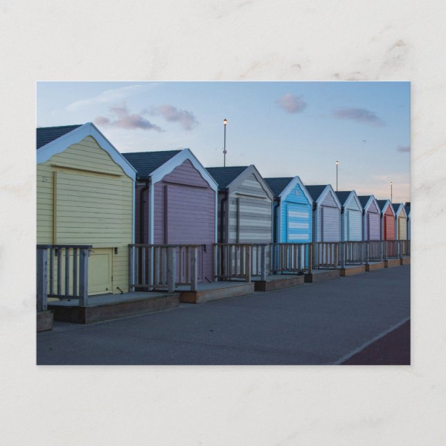 Strandhütten in Gorleston nach Karte (Vorderseite)