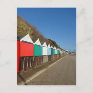 Strandhütten Postkarte