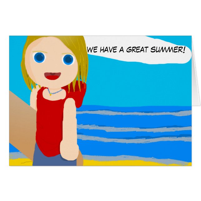 Strandjunge (Vorderseite (Horizontal))