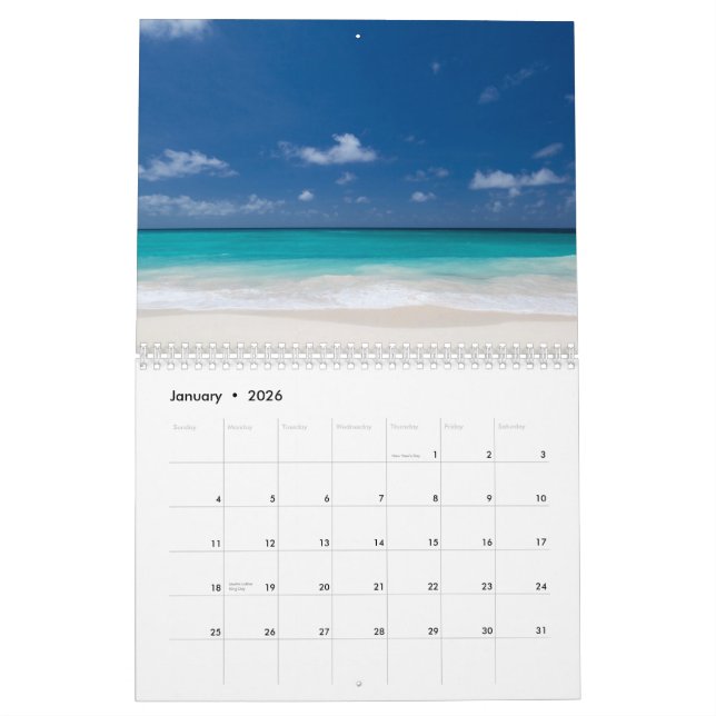 Strandkalender 2015 kalender (Jan 2026)