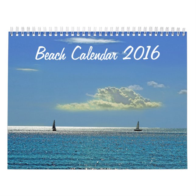 Strandkalender 2016 kalender (Titelbild)