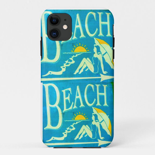 Strandkoffer Case-Mate iPhone Hülle (Rückseite)