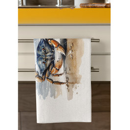 Strandkrabbe Geschirrtuch