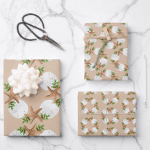 Strandkranz Stars Sand Dollars Sand Tan