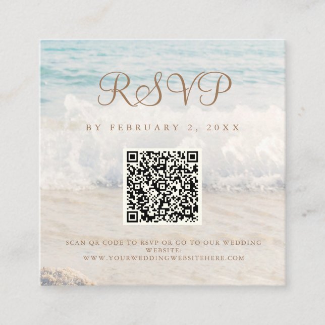 Strandküste/Ozeanseite - Scan-Code-UAWG Begleitkarte (Vorderseite)