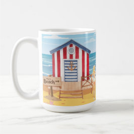Strandladie Kaffeetasse