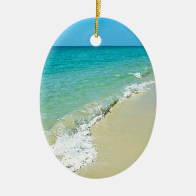 Strandlandschaft Keramikornament (Vorne)