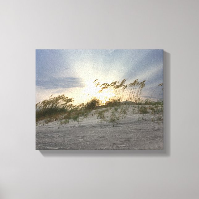 Strandlandschaft Leinwanddruck (Vorderseite)