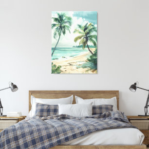 Strandlandschaft Leinwanddruck