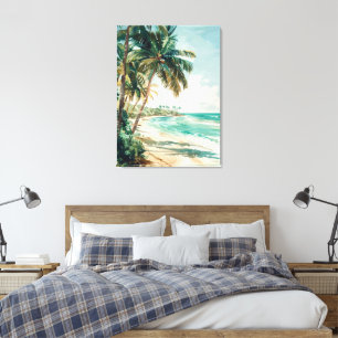 Strandlandschaft Leinwanddruck