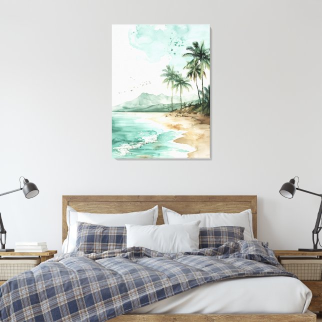 Strandlandschaft Leinwanddruck (Insitu (Schlafzimmer))
