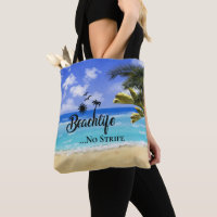 Strandleben No Strife Zitat Sommerpalmenwasser