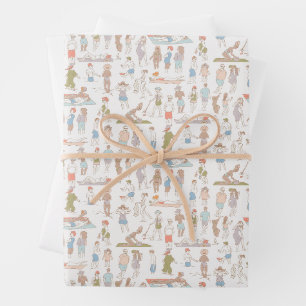 Strandliebhaber ✨ Wrapping Paper Geschenkpapier Set