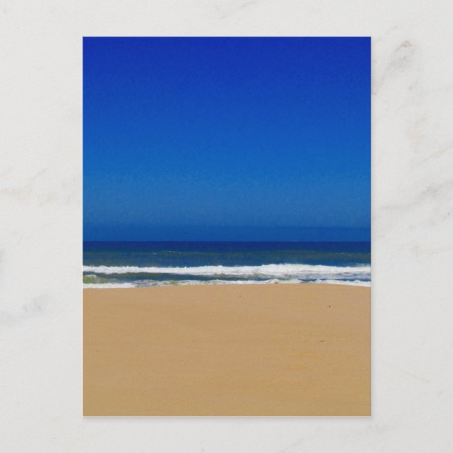 Strandliegen Postkarte (Vorderseite)