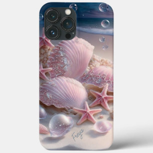 Strandmuscheln Trendige moderne girly personalisie Case-Mate iPhone Hülle
