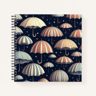 Strandnächte im Regen Notizbuch