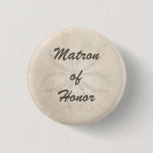 Strandnähe Matron of Honor Button