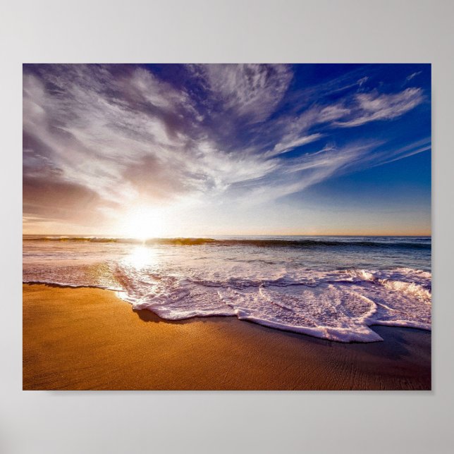 Strandnähe Poster (Vorne)